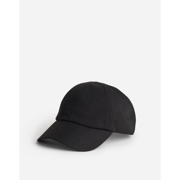 Madewell Women\'s Canvas Classic Baseball Hat True Black One Size NWOT main image 7